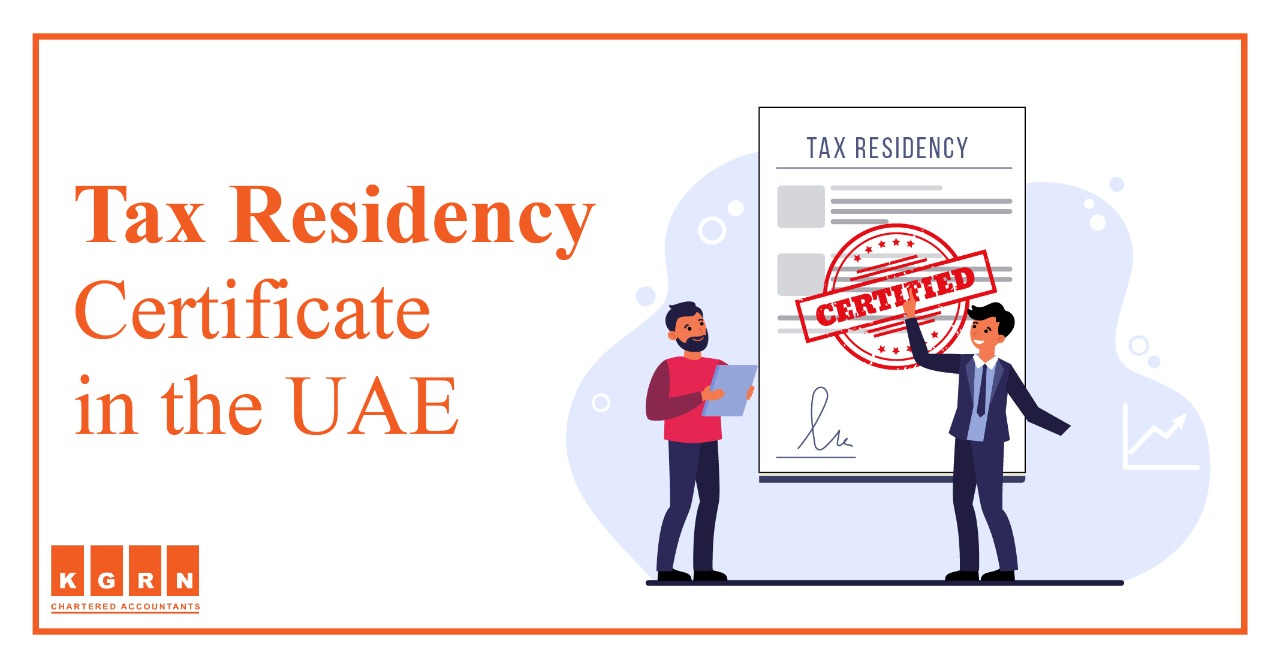 Tax Residency Certificate in UAE