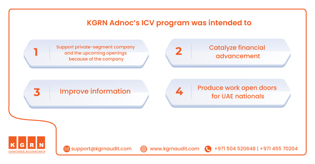 ICV Certificate - KGRN's Adnoc ICV program 