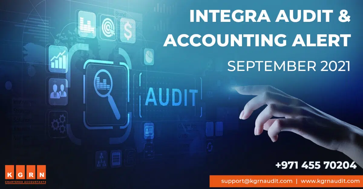 Integra Audit Accounting Alert September