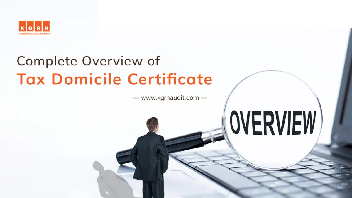 Complete Overview of Tax Domicile Certificate
