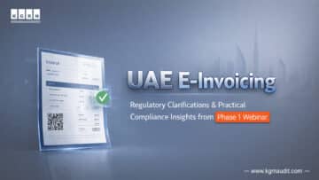 UAE e-Invoicing Phase 1 webinar discussing regulatory updates and compliance requirements