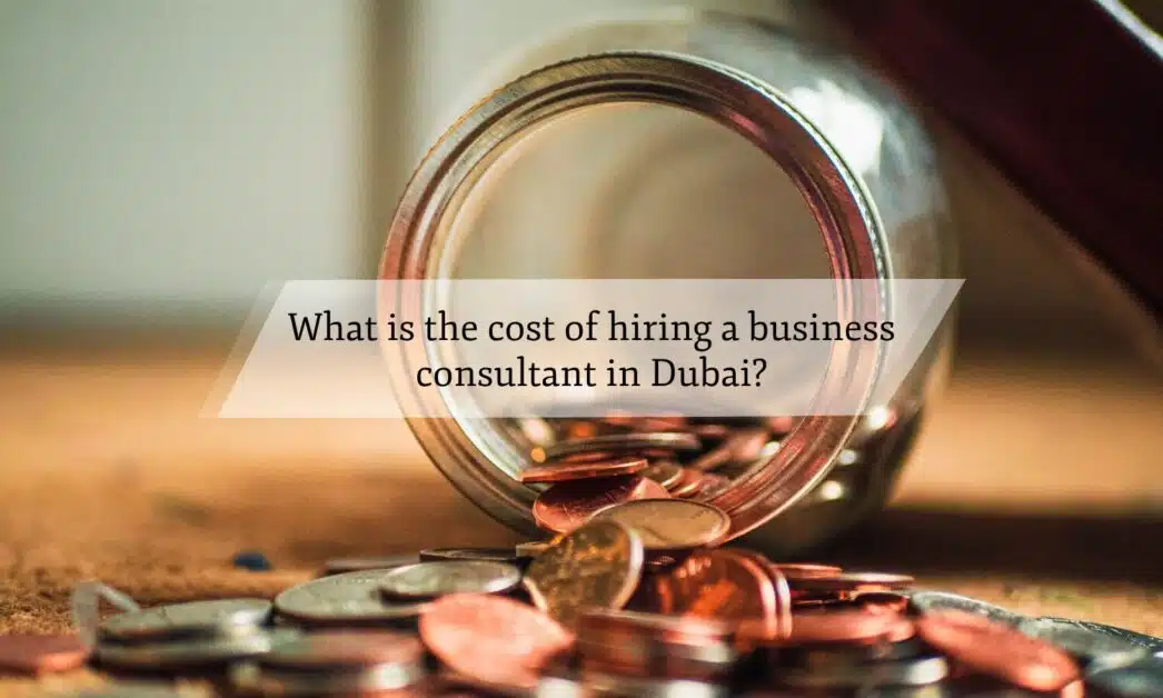 What is the cost of hiring a business consultant in Dubai?