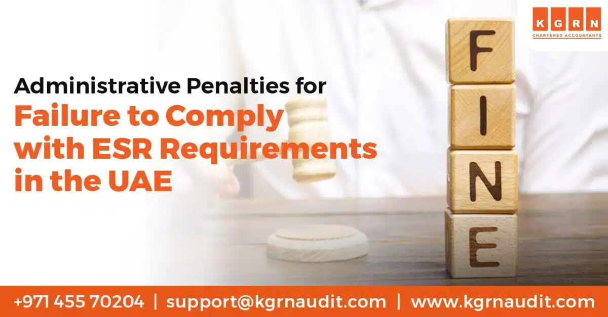 Penalties For Failure To Comply With ESR Requirements In UAE